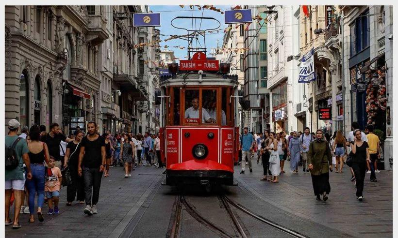Pera Tunnel Hotel Istambul Exterior foto